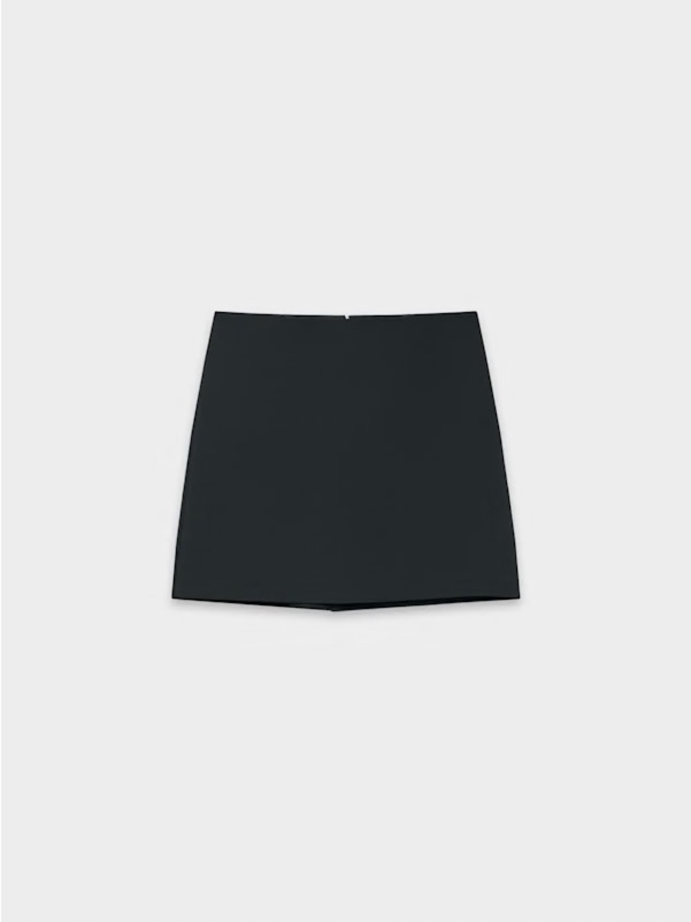 Aritzia Wilfred Classic Mini Skirt Crepette™ - Black, Size 8